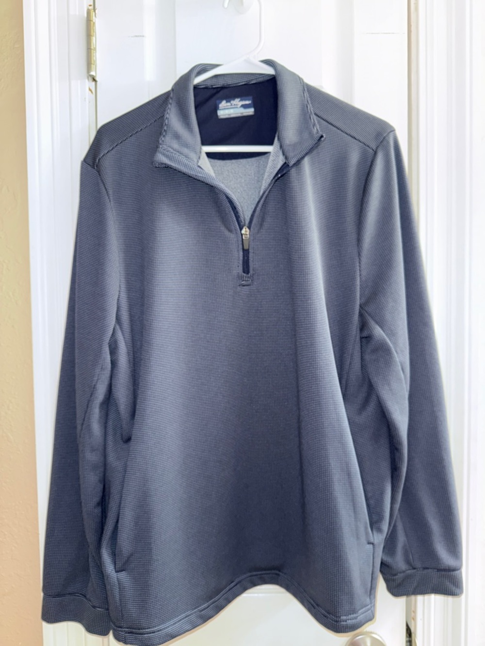 Ben Hogan Performance Navy Blue Quarter-Zip Pullover